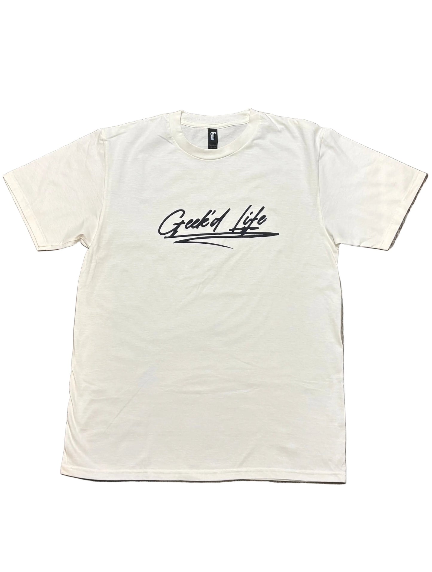 White Geek'd "Chances make Champions" T-shirt