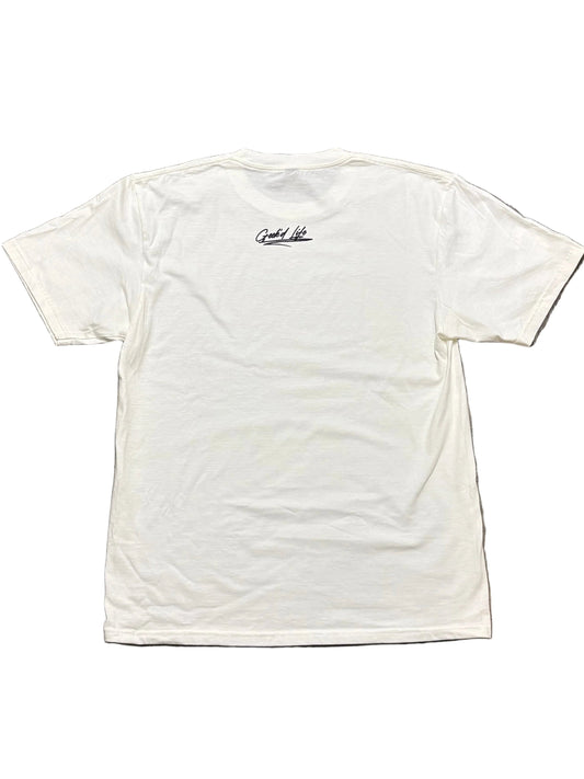 White  Geek'd "Nature"  T-shirt